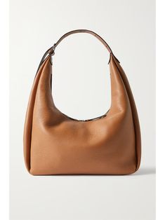 TOTEME Textured-leather tote | NET-A-PORTER Soft Textures, Net A Porter, Women Collection, Leather Tote, Inside Pocket, Luxury Design, Porter, Dust Bag, Things To Come