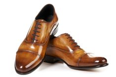 Because choosing which shoes to wear should be the easiest decision you make all day. Our cap-toe oxfords pair well with your entire wardrobe, meaning less time choosing shoes and more time looking your best. Runs full size large (order full size down from regular US dress shoe size). For example, if you normally wear a size US 10 dress shoe, order a size 9 Alternatively, order one and a half sizes below your Brannock device measurement. For example, if you measure a 10 on the Brannock, order a Paul Evans, Shoe Last, Shoe Tree, Dress Shoe, Matching Accessories, Leather Belts, Blue Suede, Handmade Shoes, Shoe Game