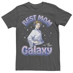 a star wars t - shirt that says best mom in the galaxy