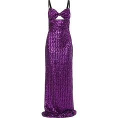 Tried On Only,Like New Condition. Size:It40/Us4 Bust:86cm / 33.9" Waist:68cm / 26.8" Hips:94cm / 37" Dolce & Gabbana Sequinned Cut-Out Evening Dress Dolce & Gabbana Sequinned Cut-Out Evening Dress Highlights Deep Purple Sequin Design Cut-Out Detailing Sweetheart Neck Sleeveless Floor-Length Concealed Rear Fastening Full Lining Made In Italy Composition Polyamide 94%, Spandex/Elastane 6% Washing Instructions Dry Clean Only Sequin Dress Purple, Uzun Boy, Edgy Glam, Country Vibes, Fashion Dream Job, Cute Formal Dresses, Sequin Evening Dress, Color Dresses, Gabbana Dress