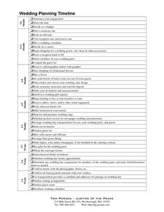 the wedding planning checklist is shown in black and white