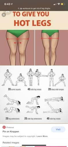 the instructions for how to do an exercise with your legs and butts in this video