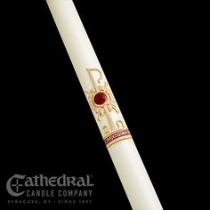 Holy Trinity® Paschal Candle - Cathedral Candle - Beeswax - 18 Sizes Easter Vigil, Paschal Candle, Chi Rho, Candle Altar, The Cross Of Christ, Candle Company, Easter Season, Carved Designs, Light Of Life