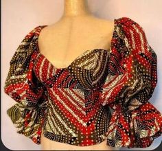 Chitenge Shirts For Ladies, African Print Shirts For Women, Styles Of Tops For Women, Ankara Cosette Tops, New Model Tops For Women, African Fabric Tops For Women, Fashion Designer Dresses Style, African Tops For Women Shirts, Ankara Bustier Top