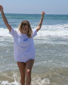 Soaking up ever drop of late summer sunshine 🌞 The “Salty Summer Tee” is here to help you keep the sun, the sea and smiles radiating ☀️ Oversized Screen Print T-shirt For Beach Season, Soft-washed Graphic Tee For Beach Season, Beachy Summer T-shirt With Text Print, Beachy Summer Surfing T-shirt, Relaxed Fit T-shirt For Surfing Beach Season, Summer Sunshine, Summer Tee, Late Summer