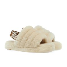 Ugg Fluff Yeah Slides, Brown Uggs, Fluff Yeah Slide, Sheep Skin, Slide Slippers, Slides Women, Kids Uggs, Platform Slippers, Slippers For Girls