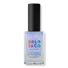 Aurora Unicorn Skin Nail Topper - Holo Taco | Ulta Beauty Holo Taco, Nail Polish Remover, Color Effect, Ulta Beauty, Beauty Nails, Base Colour, Nail Inspo, Pink Purple, Circuit