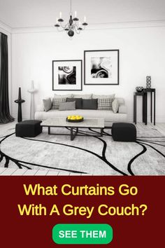 what curtains go with grey couch Dark Couch, Dark Gray Sofa, Grey Couch Living Room