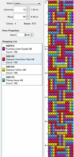 an image of a computer screen with beads on it