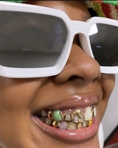 Girl Grillz, Gold Grill, Custom Grillz, Gap Teeth