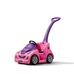 Subscribe Mini Driver, Bobby Car, Toddler Car, Mercedes Sls, Olivia Grace, Outdoor Toys For Kids, Kids Outdoor, Toddler Age, Pink Car