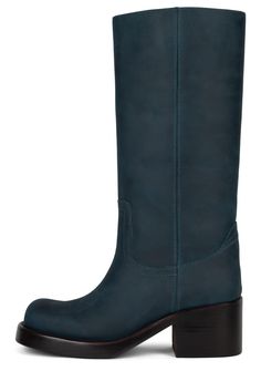 REFLECT Knee-High Boot YYH Teal CH Brown Stack 6 Boot Fits, Flat Wedges, Cork Sandals, Closed Toe Sandals, Platform Stilettos, Frye Boots, Jeffrey Campbell Shoes, Calf Boots, Toe Sandals