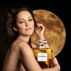 Marion Cotillard Hair, Neutral Lip Color, Fragrance Campaign, Fragrance Ad, Sandalwood Fragrance