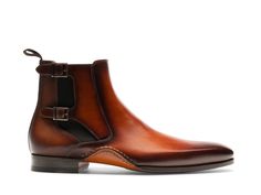 The Grant is a sophisticated Chelsea boot with a double monk strap buckle closure over the elastic gore and an elongated, tapered toe. It features our signature double Artesano sole, where the sole is wrapped onto the upper on both the inner and outer arch and hand-stitched by our master artisans. In addition, the Grant’s sole features a rubber island for improved traction and durability. Navy Chinos, Double Monk Strap, Best Shoes For Men, Leather Boot Shoes, How To Make Shoes, Chelsea Boot, Monk Strap, Mens Fashion Casual, Sneaker Boots