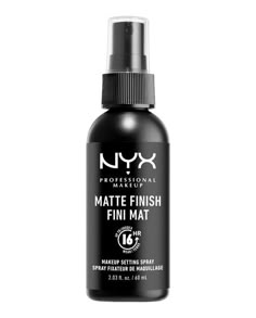 Fijador de maquillaje Makeup Spray NYX Professional Makeup Make Up Spray, Mat Makeup, Professional Makeup Set, Matte Make Up, Make Up Primer, Stunning Makeup Looks, Nyx Matte, Fixing Spray, Makeup Spray