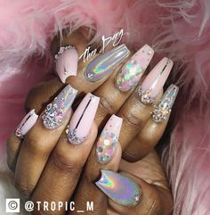 Follow: @Tropic_M for more✨❣️ Cute Acrylic Nails, Nails On Fleek, Paint Job, Nail Tech, How To Do Nails, Coffin Nails, Fashion Nails, Fun Nails, Nails Inspiration