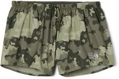 Whether you're hiking with friends  lazily meandering at the swimming hole or kicking up dirt on your way to an FKT  Mountain Hardwear Shade Lite shorts are with you in living life to the fullest. Green Moisture-wicking Shorts For Hiking, Outdoor Camouflage Shorts, Sporty Camouflage Bottoms For Outdoor, Camouflage Cargo Shorts For Outdoor, Hiking With Friends, Swimming Hole, Live Life To The Fullest, Shades For Women, Hiking Shorts