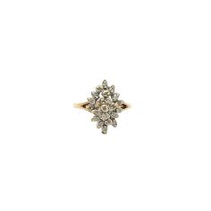 14k Yellow Gold & .25ctw Diamond Waterfall Design Size 5.75 Ring! 93 This Listing Is For A Lovely Size 5.75 Ring. This Is Designed Out Of 14k Yellow Gold, Features 22 Single Cut Diamonds With A Combined Weight Of .25ctw, The Face Of The Ring Measures 16.6mm By 11.6mm And This Has A Weight Of 2.4dwt. Lovely. Condition: New Without Tags If You Have Any Questions Or Concerns Before Purchasing Please Message Me And I Will Get Back With You Asap. Thank You! Venice Florida, Waterfall Design, Ring Pictures, Diamonds And Gold, Blush Makeup, Fit N Flare Dress, Womens Jewelry Rings, Trending Accessories, The Face