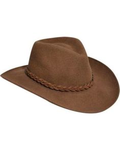 Wind River by Bailey Switchback Pecan Outback Hat, Pecan Brown Country Style Felt Hat For Outdoor, Brown Western Wool Hat, Brown Wool Western Hat, Brown Wool Hat For Western-themed Events, Country Style Brown Hat Bands For Winter, Country Style Leather Felt Hat For Outdoor, Brown Wool Hat For Ranch, Brown Felt Hat For Winter Ranch Wear, Brown Hat Bands For Hunting In Winter