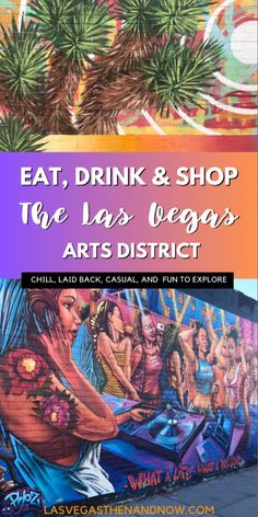 an advertisement for the las vegas art district