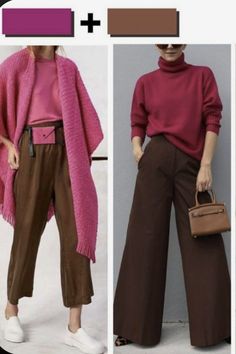 Colour Combinations Fashion, Color Combos Outfit, Trendy Outfit Ideas, Classic Style Outfits, Design Moda, Fall Outfit Ideas, Mode Casual, Stylish Work Outfits