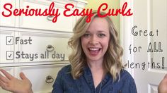 How To Curl Your Hair So it STAYS! Beginner Friendly! I made this video at the request of my friends, and I've gotten a lot of positive feedback that this really helped! If you need an easy way to curl your hair, check this out! If you like it, please share! Curling Fine Hair, Way To Curl Your Hair, No Heat Curls Overnight, Diy Hair Hacks, Easy Curls, Beach Curls, Curl Your Hair, Medium Short Hair