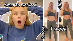 i hope you enjoy me trying a 5 min ab workout from lilly sabri 7 day ab challenge to see my before and after resultsthroughout the week i also went on walk... Lilly Sabri Before And After Results, Lilly Sabri Results, Lilly Sabri Workout, One Week Abs, Ab Results, V Line Abs, Sit Workout, 5 Min Ab Workout, Lilly Sabri