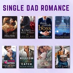 a series of books with the title single dad romance