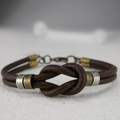 Men's Bracelet Set - Set of 3 Bracelets For Men - Men's Leather Bracelet - Men's Celtic Bracelet - Men's Jewelry - Men's Gift - Boyfriend Gift - Husband Gift - Guys Bracelet - Guys Jewelry - Guys Gift - Jewelry For Men - Bracelet For Men - Gift For Men - Men AccessoriesThis is a great set of 3 sexy bracelets combine together for men! The trendy and beautiful bracelet set includes :* A brown flat braided  suede leather which wraps twice on your hand with a lobster clasp.* A bold men's bracelet ma Mens Bracelet Diy, Mens Bracelet Set, Men Leather Bracelet, Celtic Knot Bracelet, Mens Accessories Bracelet, Men's Leather Bracelet, Celtic Bracelet, Geometric Bracelet, Tattoo Bracelet