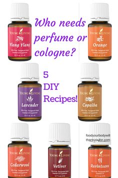 Who needs perfume or cologne? | Food Your Body Will Thank You For Homemade Scents, Essential Oil Perfume Blends, Perfume Blends, Young Living Recipes, Soya Mumu, Young Living Essential Oils Recipes