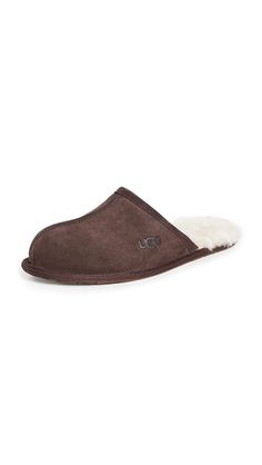 PRICES MAY VARY. Full-grain leather upper 17mm sheepskin insole Foam footbed Suede outsole Recycled polyester binding Mens Uggs, Kids Luggage, Luxury Store, Curator Style, Pharmacy Gifts, Slide Slipper, Full Grain Leather, Binding, Leather Upper