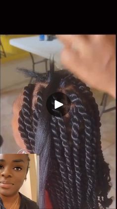 Braids With Extensions, Braid Tutorial, Young Black, Very Short Hair, Twist Braids, Hair Dos, Hair Goals, Easy Hairstyles, Hair Tutorial