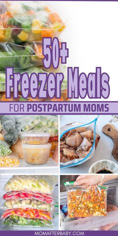 freezer meals for postpartum moms