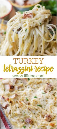 this turkey tetrazzini recipe is so good and easy to make