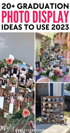 graduation photo display ideas to use in the classroom