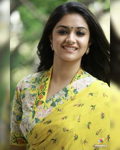 Keerthi Suresh, Keerthy Suresh, Indian Saree Blouse, Elegant Blouse Designs