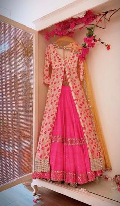 PINK DIGITAL KOTI LEHENGA CHOLI FOR WOMEN Punjabi Outfits, Party Wear Lehenga, Designer Party Wear Dresses, Stylish Party Dresses, Party Wear Indian Dresses, Indian Wedding Outfits