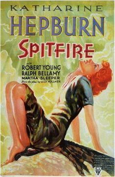 an old movie poster with a woman laying on the ground