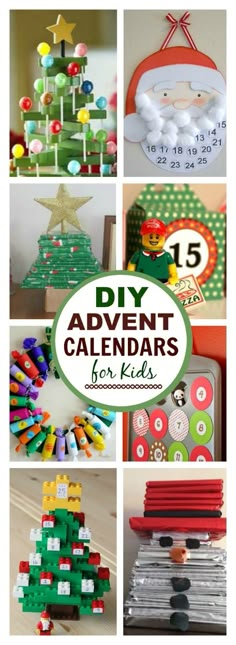 25 fun and easy diy christmas calendars for kids to make with legos