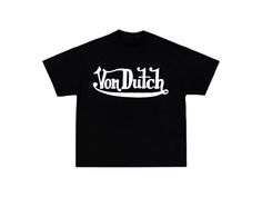 Step back into the early 2000s with this iconic Von Dutch t-shirt. Featuring the classic embroidered logo on the front, this tee is a must-have for any fan of retro streetwear. Crafted from 100% soft, breathable cotton, this shirt ensures comfort and style for everyday wear. The vintage-inspired design captures the rebellious spirit of the Von Dutch brand, making it perfect for pairing with jeans, cargo pants, or a distressed denim jacket. Whether you're looking to make a bold fashion statement or simply love the nostalgia of Y2K fashion, this Von Dutch t-shirt is a versatile addition to any wardrobe. Available in a variety of sizes, it provides a relaxed fit suitable for all-day comfort. Embrace the throwback style and add a touch of classic cool to your collection with this must-have pie Retro Streetwear, Jeans Cargo, Von Dutch, Distressed Denim Jacket, Step Back, Vintage Inspired Design, Palm Angels, Early 2000s, Bold Fashion