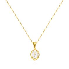 Discover Timeless Elegance Introducing the quintessence of sophistication and style: our Golden Drip Oil Letter Pendant Necklace, tailored for the modern woman. Crafted with precision and care, this exquisite piece embodies grace and exclusivity, making it an essential addition to your jewelry collection. Perfect for banquets, parties, or elevating everyday attire, it’s the ultimate expression of fashion-forward elegance. Product Features Made with high-quality stainless steel and featuring innovative drip oil technology, each pendant showcases a unique letter design, allowing you to personalize your style. The classic O-chain complements the shimmering gold-tone pendant, creating a harmonious and stylish ensemble that's sure to catch the eye. Metal Type: Stainless Steel Necklace Type: Pen Formal Initial Pendant Necklace, Formal Initial Pendant Charm Necklace, Classic Initial Necklace For Formal Occasions, Elegant Initial Necklace With Clavicle Chain, White Initial Pendant Necklace For Formal Occasions, Elegant Initial Necklace With Adjustable Chain And Round Pendant, Elegant Initial Pendant Necklace With Delicate Chain, Formal Initial Pendant Necklace With Clavicle Chain, Elegant Initial Pendant Necklace For Formal Occasions