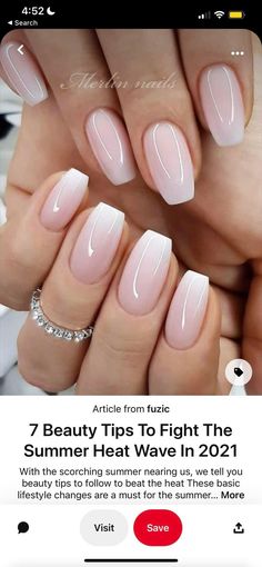 Natural Acrylic Nails Medium Length, Bride Nails Wedding Oval, Pageant Nails Acrylic, Bridal Shower Nails For Bride Gel, American Nails French, Bride Bachelorette Nails, Engagement Nails Ideas Simple, Bridesmaid Nails Acrylic, Bachelorette Nails The Bride