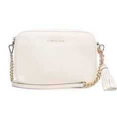 Brand New With Tags. Cream Michael Kors Crossbody Shoulder Bag, Michael Kors Cream Crossbody Shoulder Bag, Michael Kors Cream Bag With Adjustable Strap, Michael Kors Cream Rectangular Shoulder Bag, Michael Kors Beige Evening Bag, Michael Kors Cream Shoulder Bag, Michael Kors Cream Bag With Gold-tone Hardware, White Elegant Michael Kors Shoulder Bag, Elegant White Michael Kors Shoulder Bag