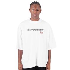 Let it be forever summer Featuring the hot "red bikini top " logo  with minimalist font- to show you're a fan.  A durable, heavyweight t-shirt made with 100% USA cotton, designed for lasting wear. Offers a relaxed, oversized fit with reinforced stitching and a ribbed crew neck collar. The unique dye process provides an ultra-soft, streetwear fit and a shrink-free finish. Suitable for various occasions, offering a versatile Los Angeles-inspired style. Minimalist Font, Streetwear Fits, Summer Tshirts, Oversized Fits, Labour Day, Gender Neutral, Street Wear, Bathing Beauties, Tops & Tees