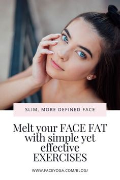 Looking for the best facial exercises for a slimmer face? You’re in luck because we’ve gathered 4 of the very best (and most effective) exercises to help you melt fat, shed weight, and look incredible. Read our blog to discover them! #ChubbyCheeksExercises #FacialFatExercises #SlimmerFaceExercises #CheekFatRemoval #ReduceCheekFat