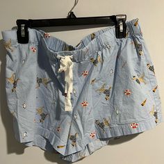 Never Worn Pajama Shorts, Women's Intimates, J Crew, Pajamas, Color Blue, Sleep, Women Shopping, Blue, Color