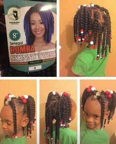 Kids Ponytail, Braids Kids, Lil Girl Hairstyles, Kid Braid Styles, Toddler Hairstyles Girl, Natural Hairstyles For Kids, Girls Natural Hairstyles