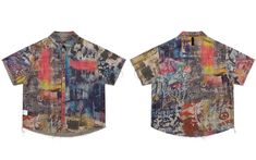 48232966848835|48232966881603|48232966914371|48232966947139 Grunge Multicolor T-shirt For Streetwear, Summer Cotton Graffiti Print Top, Summer Cotton Top With Graffiti Print, Retro Short Sleeve Shirt For Streetwear, Casual Graffiti Print Streetwear Shirt, Casual Graffiti Print Shirt For Streetwear, Summer Graphic Cotton Shirt, Casual T-shirt With Abstract Print, Hip Hop Style Multicolor Tops With Graffiti Print