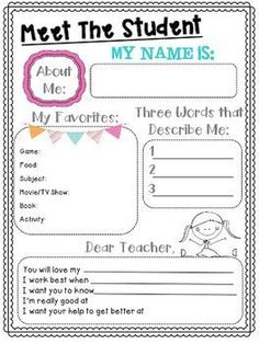 the student's name is in this printable bookmark for students to read