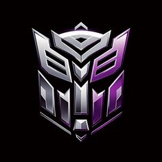 an image of a stylized logo for the movie,'s character opttroid